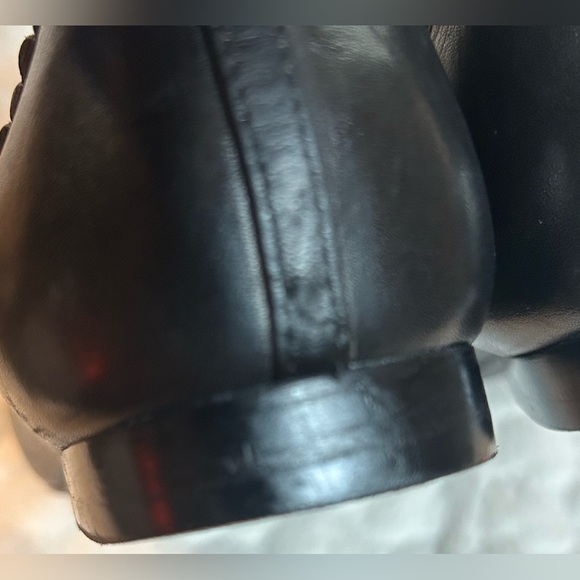 Ralph Lauren Glennie Black Leather slip on ballet flat women’s size 6.5 - Picture 11 of 11